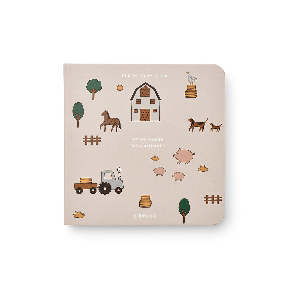 Ontdek het plezier van voorlezen met het Liewood bertie babyboek farm/sandy. Dit babyboekje met boerderijthema is de perfecte introductie tot de wondere wereld van taal en cijfers. VanZus.