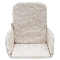 Comfortabel en functioneel: de stoelverkleiner in de variant animals nougat van het Nederlandse merk Jollein. In handige afneembare stof, zorgt ervoor dat jouw kindje stevig zit. Ook in andere varianten. VanZus