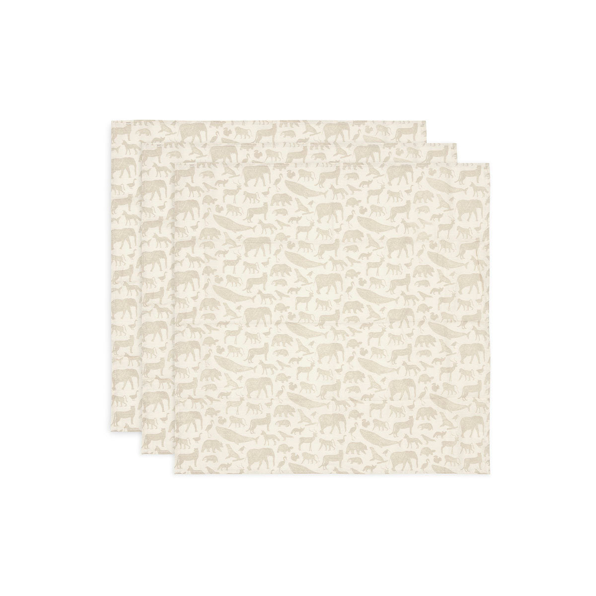 Een musthave: de 3-pack hydrofiel doek small in de variant animals nougat van Jollein. Want van swaddle doeken heb je als ouders nooit genoeg. Functioneel en hip! Afmeting 70 x 70 cm. VanZus