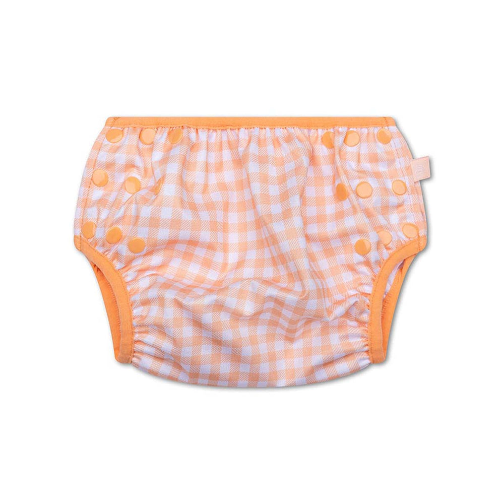 Een Swim Essentials zwemluier apricot orange is onmisbaar wanneer je een kleine hebt. Met deze duurzame zwemluier kan jouw kindje genieten van het water, zonder dat jij je druk hoeft te maken om een ongelukje. VanZus.
