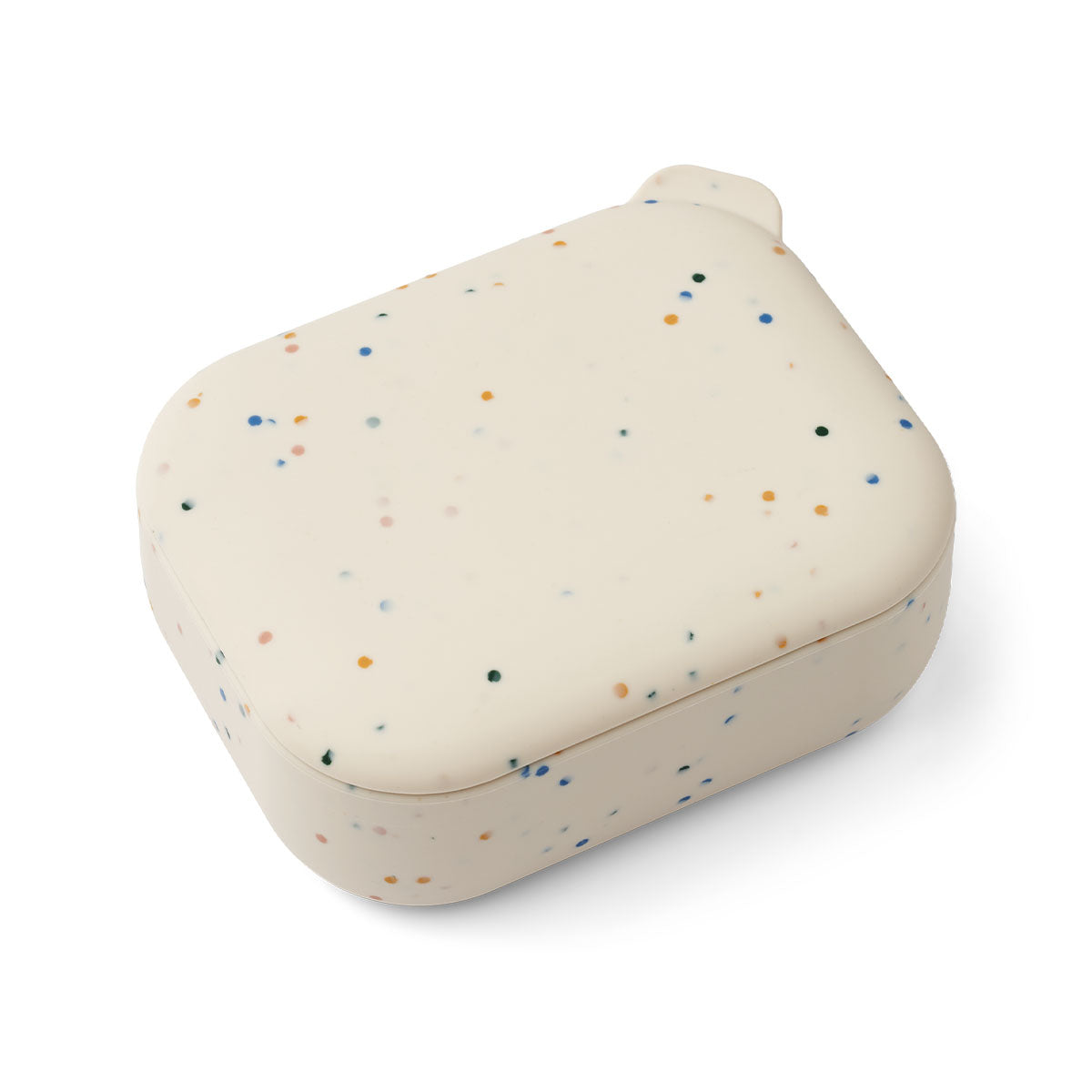 LIEWOOD ELINDA SILICONE LUNCH BOX Splash dots / Sea shell LIEWOOD ELINDA SILICONE LUNCH BOX Splash dots / Sea shell