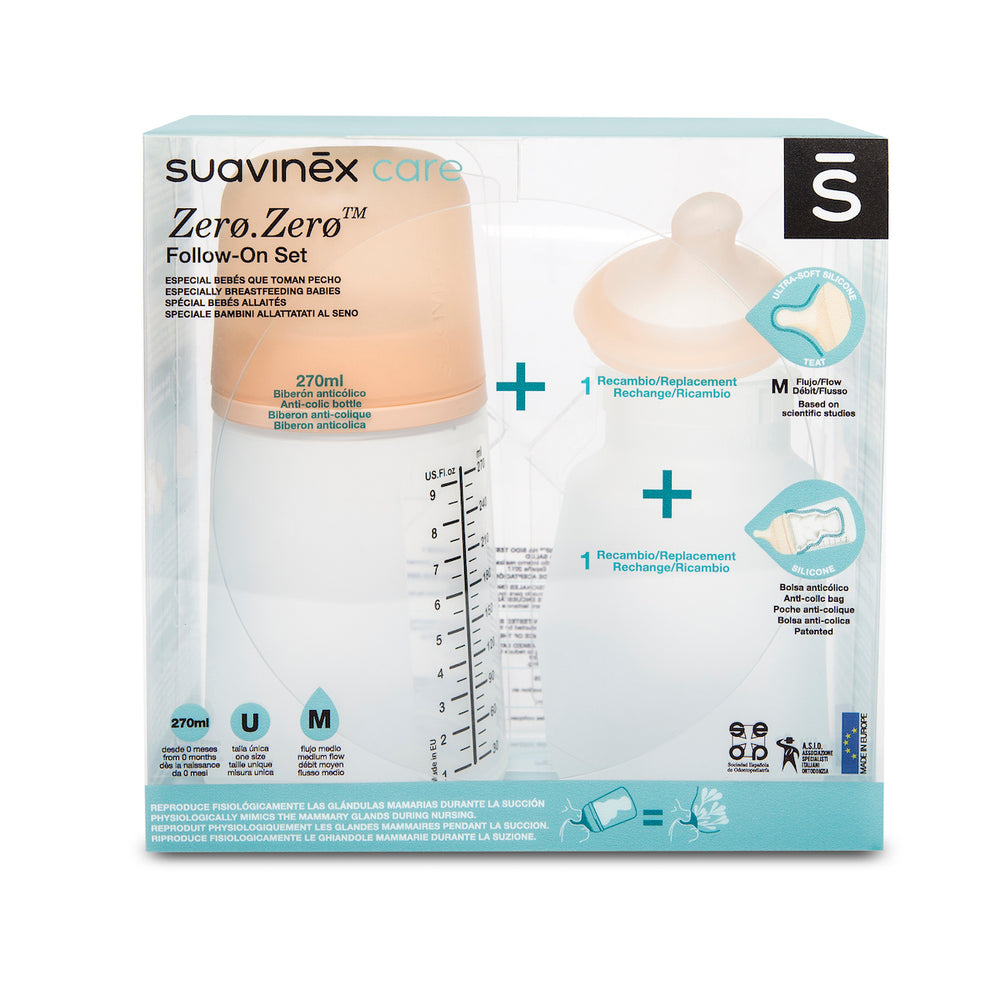 Suavinex babyfles starterset 270ml medium flow