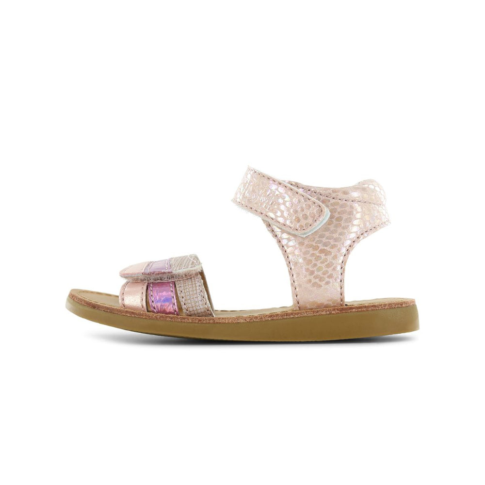 Shoesme classic sandaal pink metallic