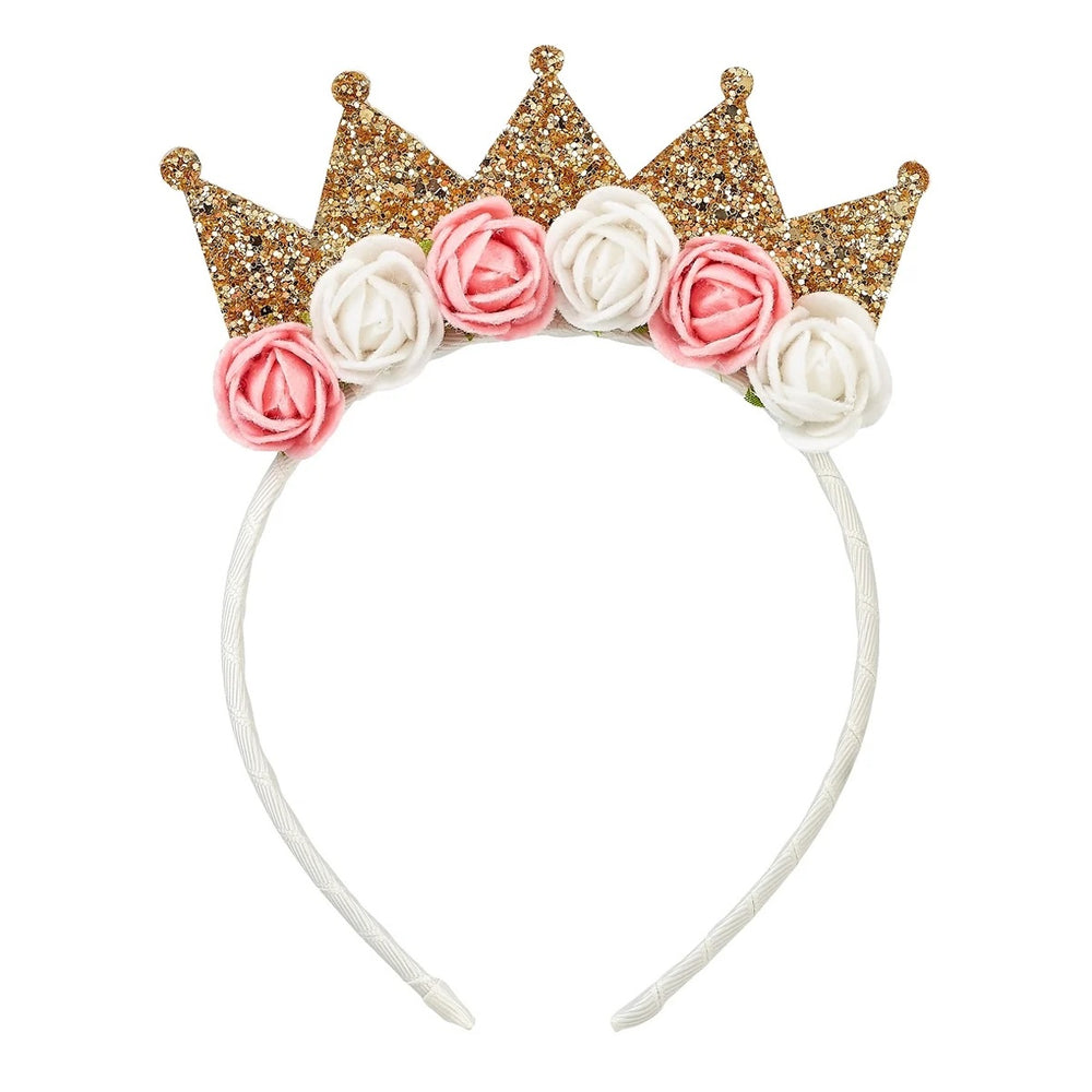 Tover jouw  mini om tot een echte prinses met de kroon Annelyn bloemen van het Nederlandse merk Souza! Een echte blikvanger tijdens een verkleedfeestje, verjaardag of gewoon wanneer jouw kindje zin heeft om de kroon te dragen. VanZus