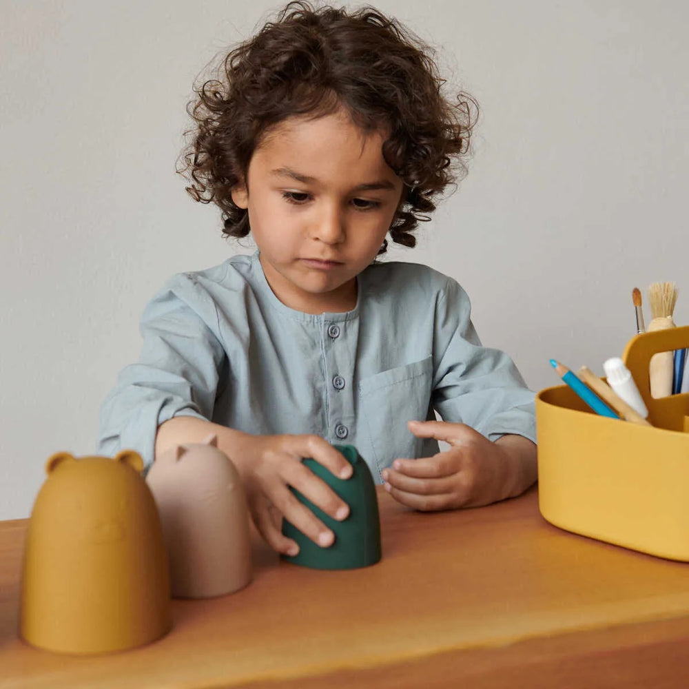 Liewood’s anneli stapeltoren dusty mint multi mix is het perfecte speelgoed voor jouw kindje. Stapelen, ordenen en omgooien. Veel speelplezier verzekerd! Gemaakt van 100% siliconen in de kleuren blauw en groen. VanZus
