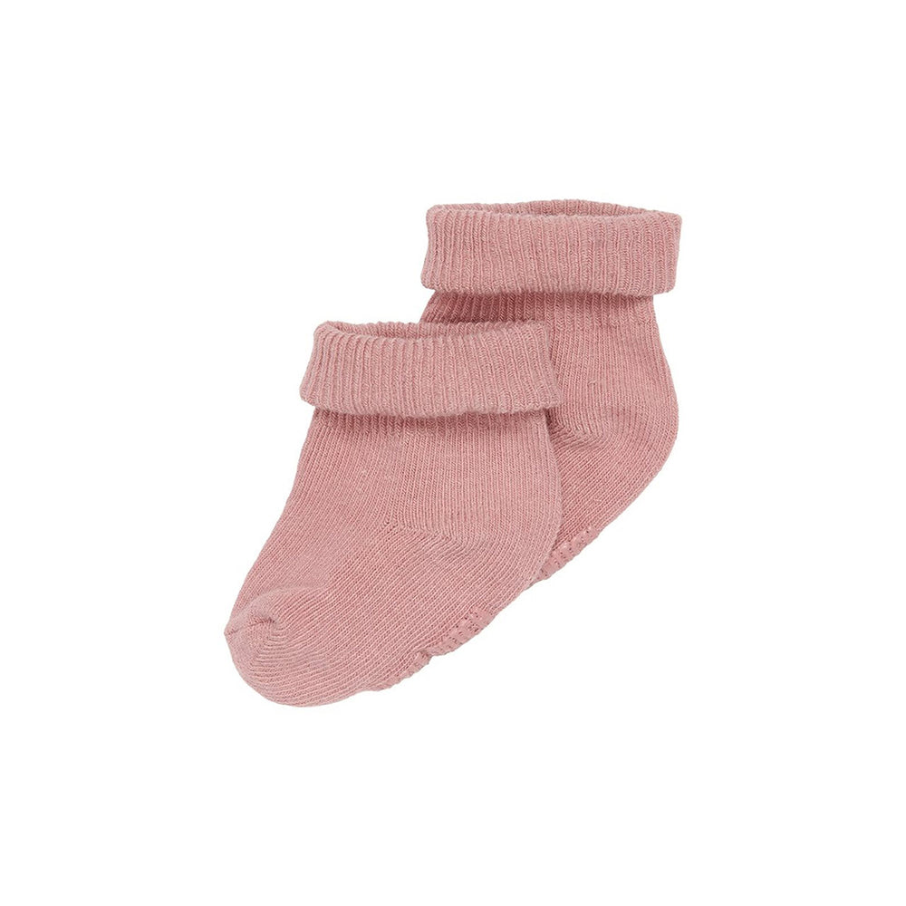 Maak de outfit van jouw kindje compleet met de matchende sokjes vintage pink van Little Dutch. De schattige en hippe babysokjes van biologisch katoen houden de minivoetjes warm en comfortabel. VanZus