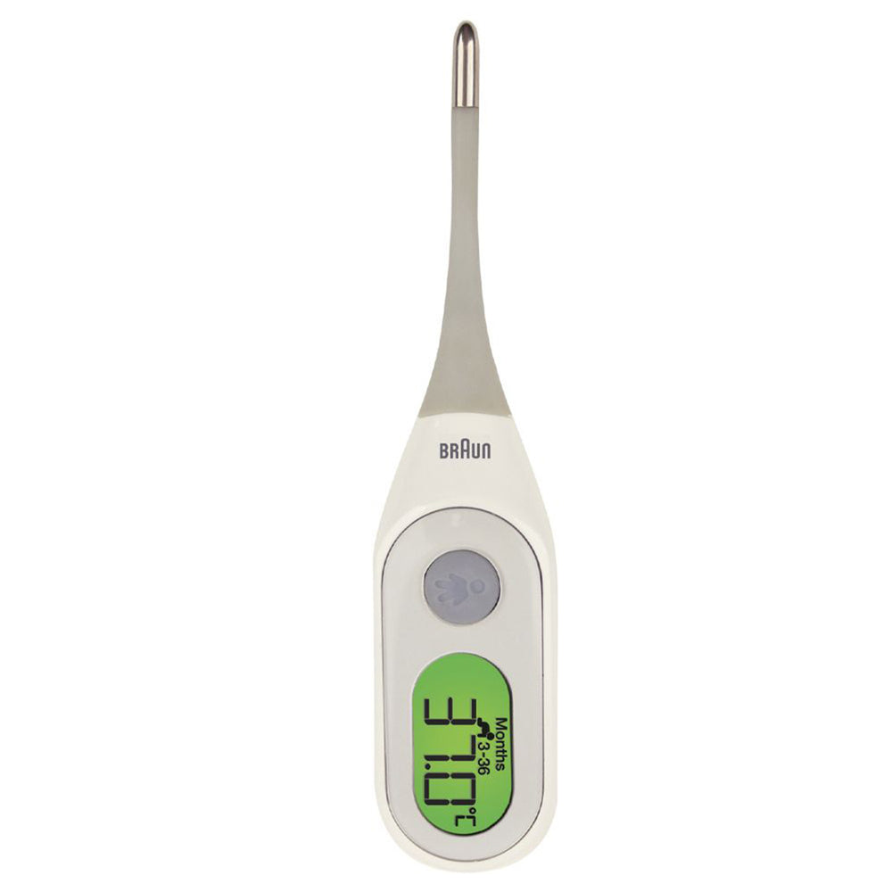 Bij een verhoging is het altijd verstandig om temperatuur op te meten. De Braun digitale thermometer PRT 2000 is een handige digitale thermometer met leeftijdsafhankelijke koortsindicator. VanZus