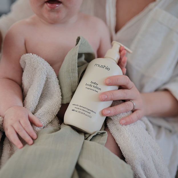 Mushie baby body lotion fragrance free