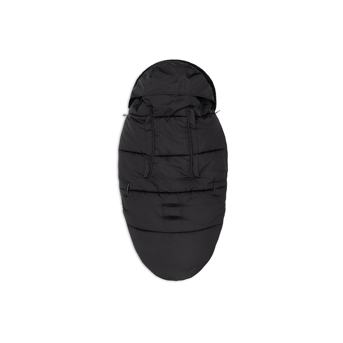Stijlvol en warm: de voetenzak black van Jollein voor de buggy of kinderwagen. Bescherm jouw mini tegen de wind en kou. Met waterafstotende laag. Verkrijgbaar in diverse kleuren. VanZus