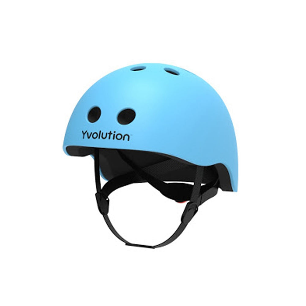 Bescherm het hoofdje van jouw kindje tijdens het fietsen, steppen, skaten of skateboarden met de helm van het merk Yvolution in de kleur blauw. Verstelbaar van 44 tm 52 cm. Ook in de kleur roze verkrijgbaar. VanZus