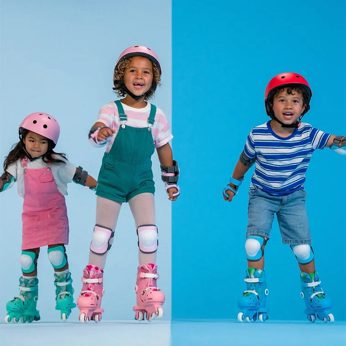 De perfecte kinderskeelers: de Twista skates roze van het merk Yvolution. Verstelbaar met een druk op de knop. Ook aan te passen naar 2 wielen naast elkaar voor meer balans. VanZus