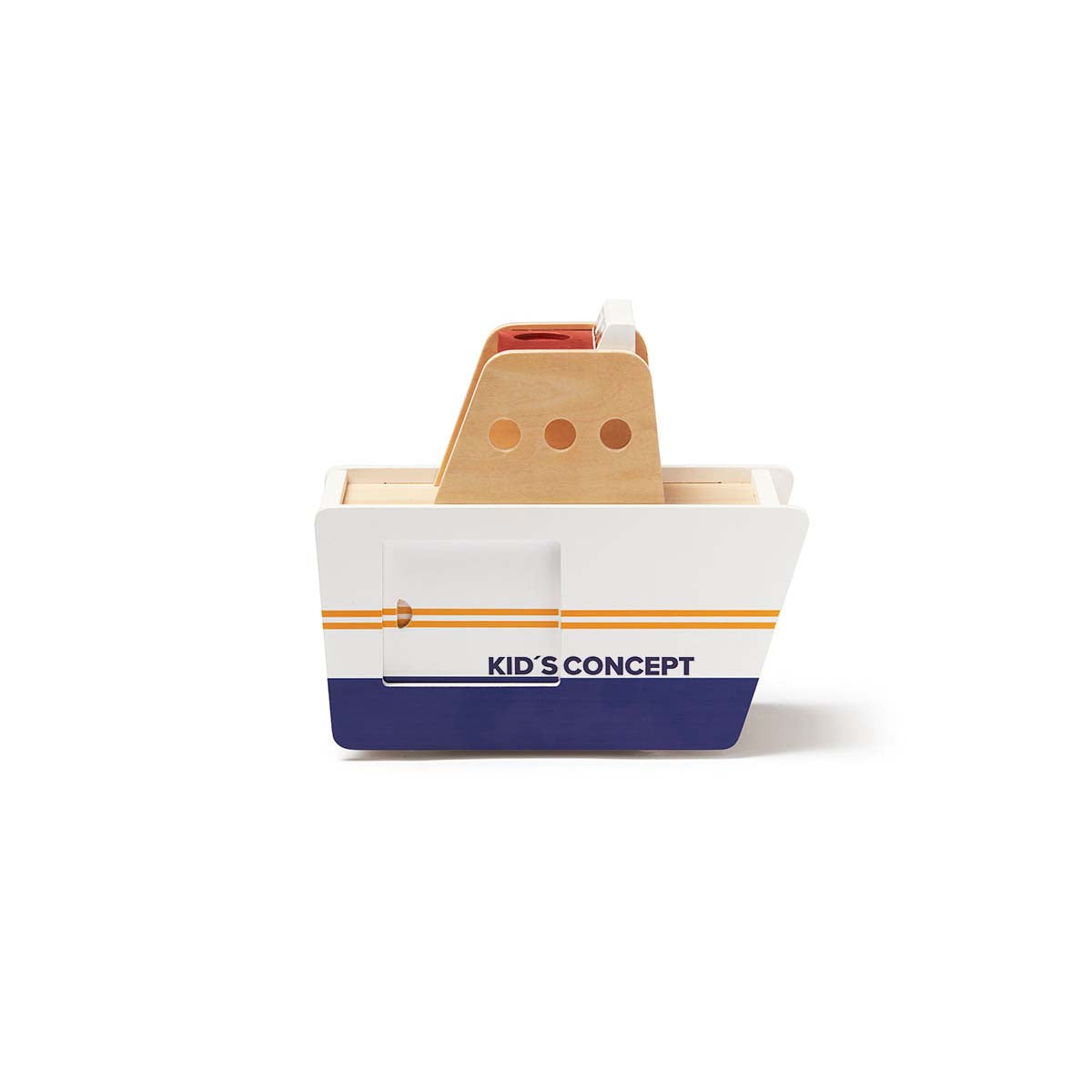 Schip Ahoy! Hier komt Kid’s Concept veerboot AIDEN aan! Deze super leuke houten veerboot brengt passagiers van de ene naar de andere haven. Ze kunnen gewoon zo instappen óf met de auto de boot op rijden. VanZus.