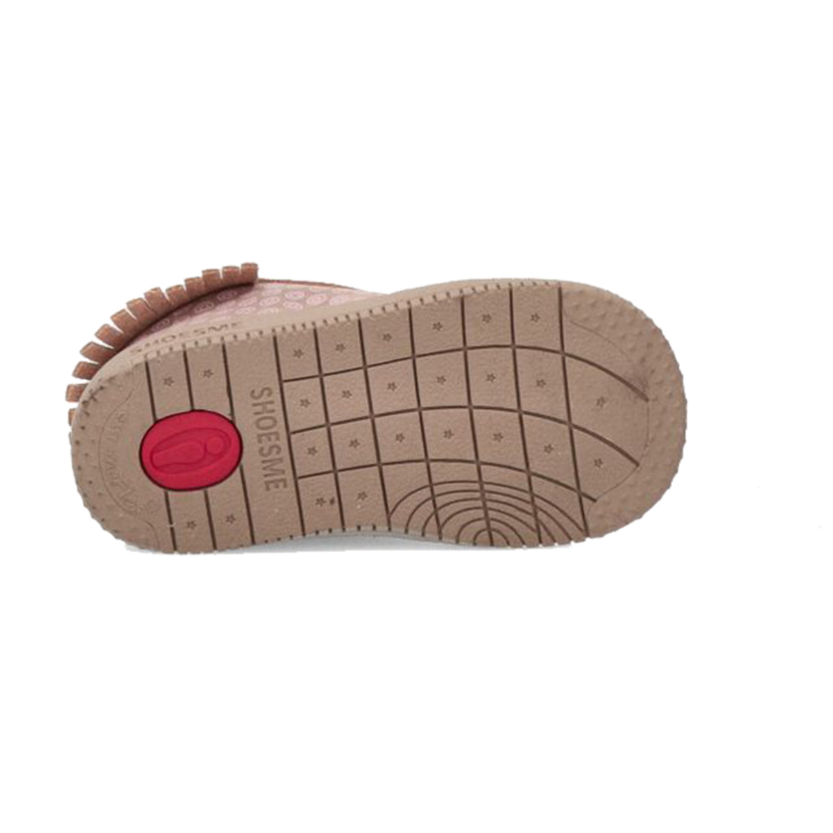 Stijlvol, comfortabel en veilig: de Shoesme baby-proof schoen  in taupe pink. Speciaal ontworpen voor kindjes die hun eerste stapjes zetten. Met veter en anti-slipzool. In verschillende kleuren en maten. VanZus