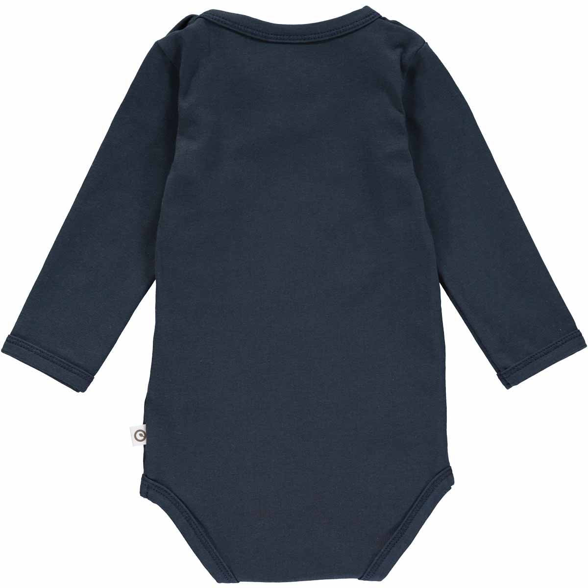 Een stoere toevoeging aan de garderobe van jouw baby: caravan applique rompertje night blue van Müsli. Gemaakt van 100% organisch katoen en verkrijgbaar in diverse maten. Leuk als kraamcadeautje! VanZus