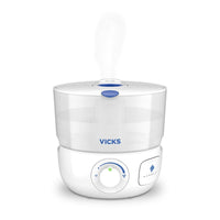 De luchtbevochtiger top fill VUL585 van Vicks is handig en eenvoudig is gebruik. Makkelijk schoon te maken en te vullen. Instelbare nevel en dubbele vapopa-technologie. Voor volwassenen, kinderen en baby’s. VanZus