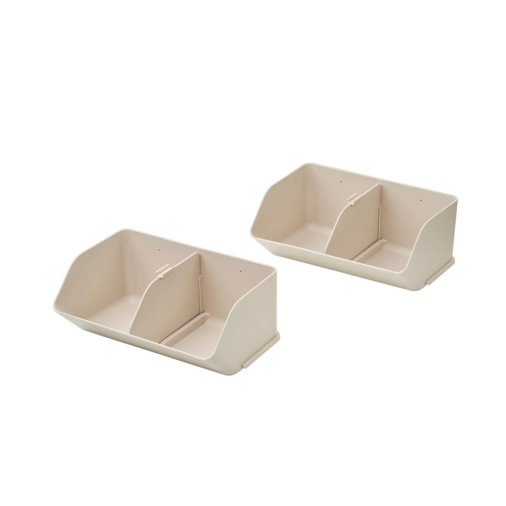 Houd het bureau van je kleintje (of die van jezelf!) georganiseerd met deze rosemary opbergbak m 2-pack in de kleur sandy van het merk Liewood. Deze open opbergbakjes zijn ideaal om elke werkplek georganiseerd te houden. VanZus