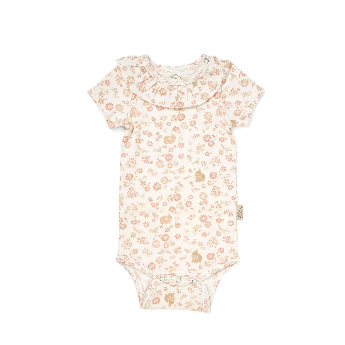 Houd je kleintje knus en warm met deze te lieve olivia romper in de kleur augusta van het merk Cam Cam Copenhagen. De romper ziet er niet alleen heel schattig uit, maar zit ook super comfortabel. VanZus