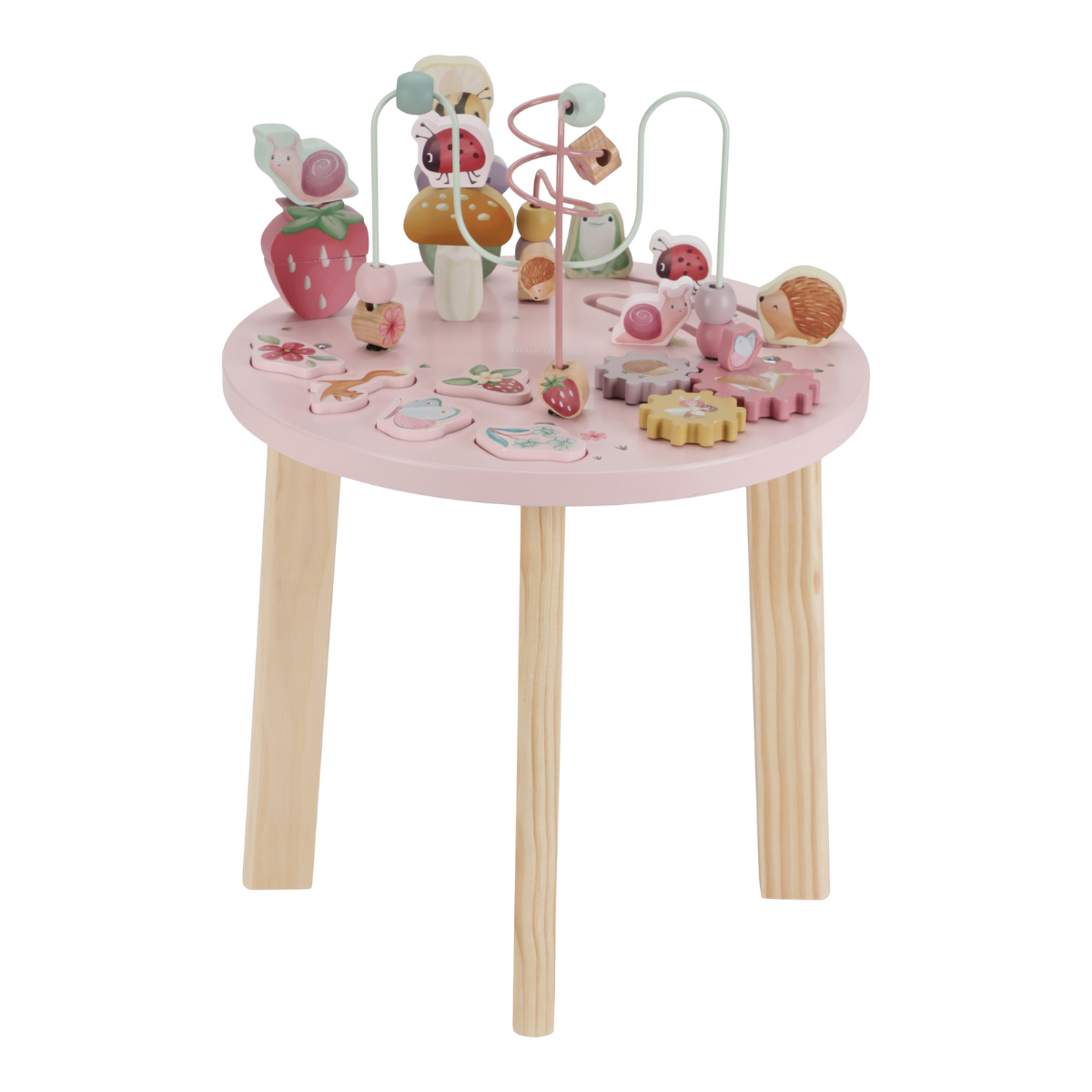 Ontdekken maar! De fairy garden activiteitentafel van het merk Little Dutch zit boordevol leuke spelletjes voor kleine ontdekkers. Ontwikkelen, spelen en plezier maken. VanZus