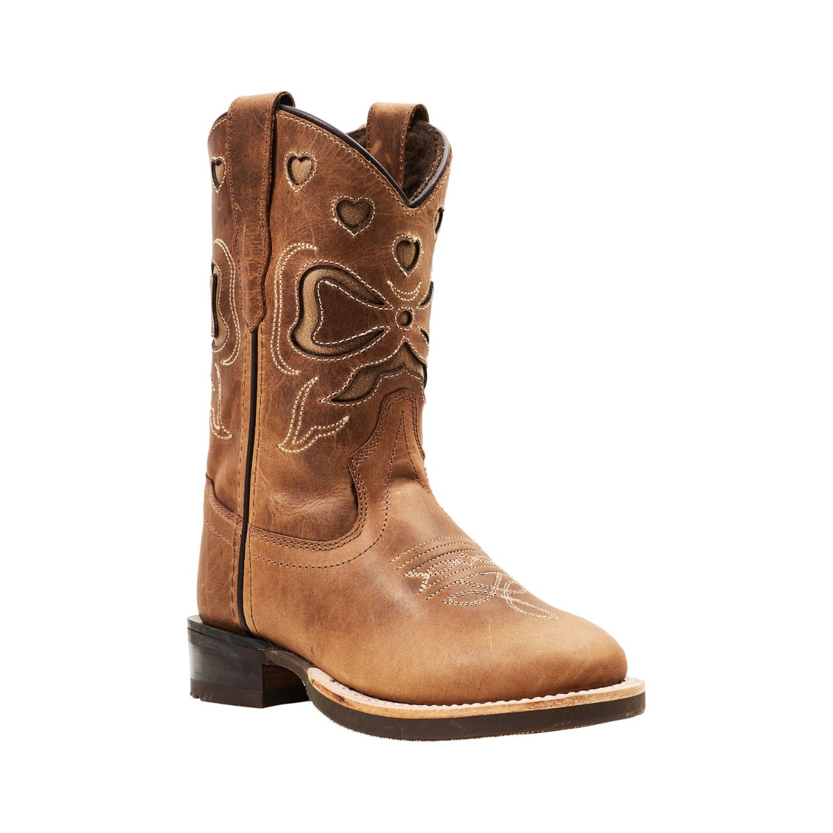 De Copenhagen Colors limited ranger gevoerde cowboylaarzen cognac bow cognac zijn winterlaarzen met karakter. De binnenkant is gevoerd met wol, de buitenkant is van sterk leer. VanZus