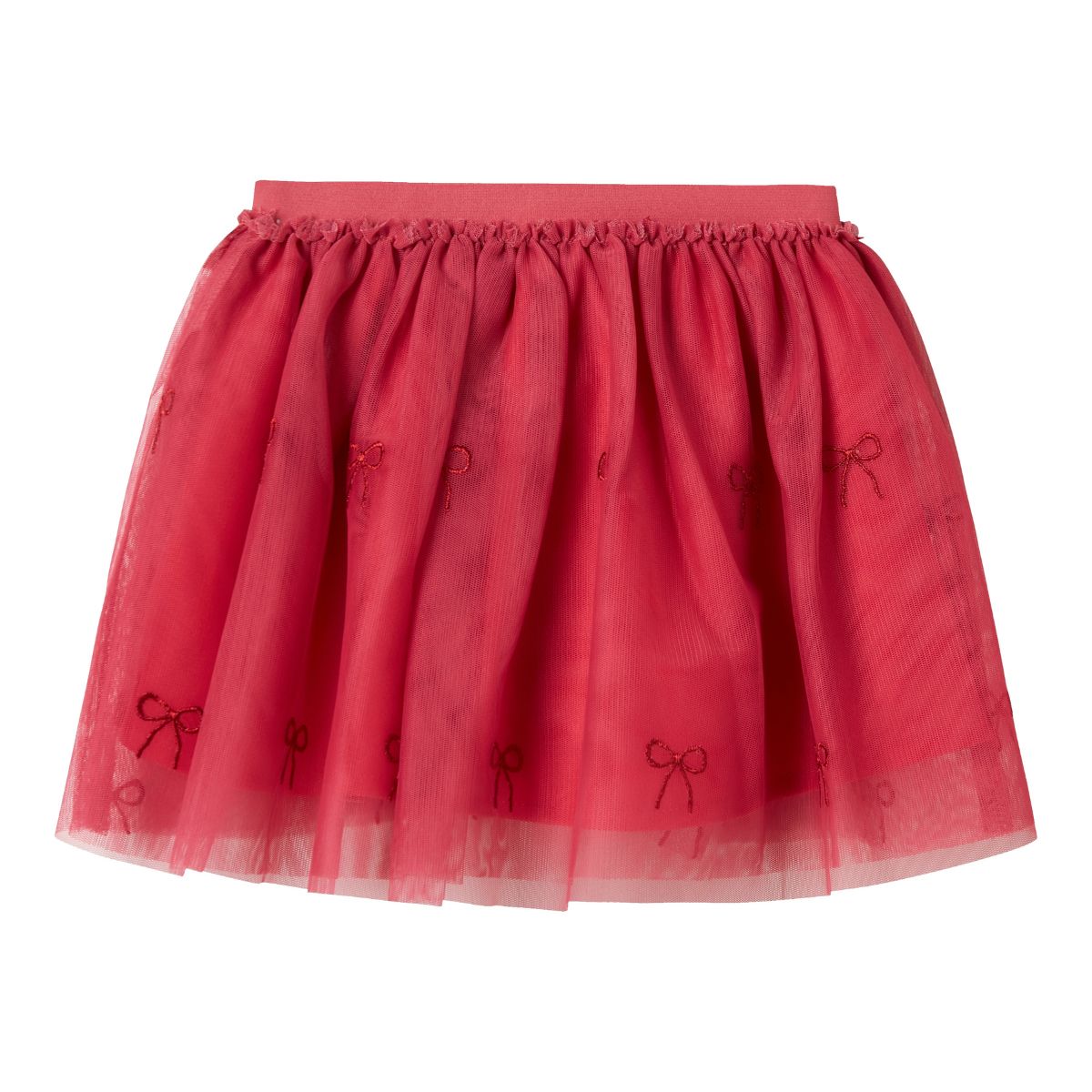 Een outfit creëren voor een feestje of voor een alledaagse dag? Met dit kisanne tulle rokje in de kleur rapture rose van het merk Name It kun je alle kanten op! Dit rokje ziet er superromantisch uit en zit ook nog eens heel comfortabel! VanZus