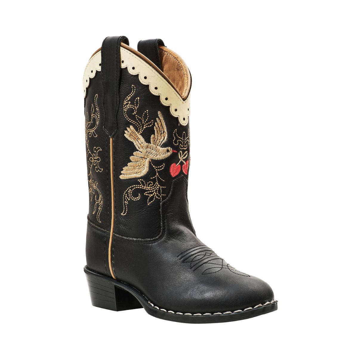 De Copenhagen Colors limited cowboylaarzen black dove black zijn robuuste leren laarzen in klassiek zwart. Het ontwerp heeft een verfijnde afwerking en stevige zool. VanZus