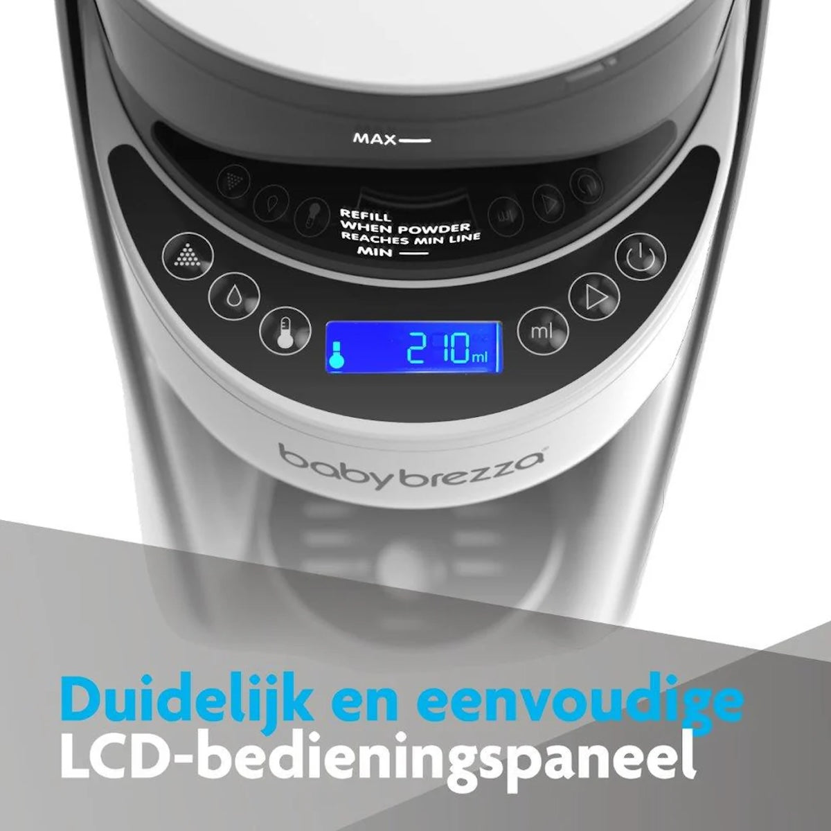 Je redder in nood heb je gevonden met de formula pro advanced flesvoedingmaker van Baby Brezza. Maak een flesje klaar op de juiste temperatuur met één druk op de knop! Het apparaat mengt, verwarmt en doseert melkpoeder automatisch met slechts één druk op de knop tot de juiste dikte en temperatuur. VanZus