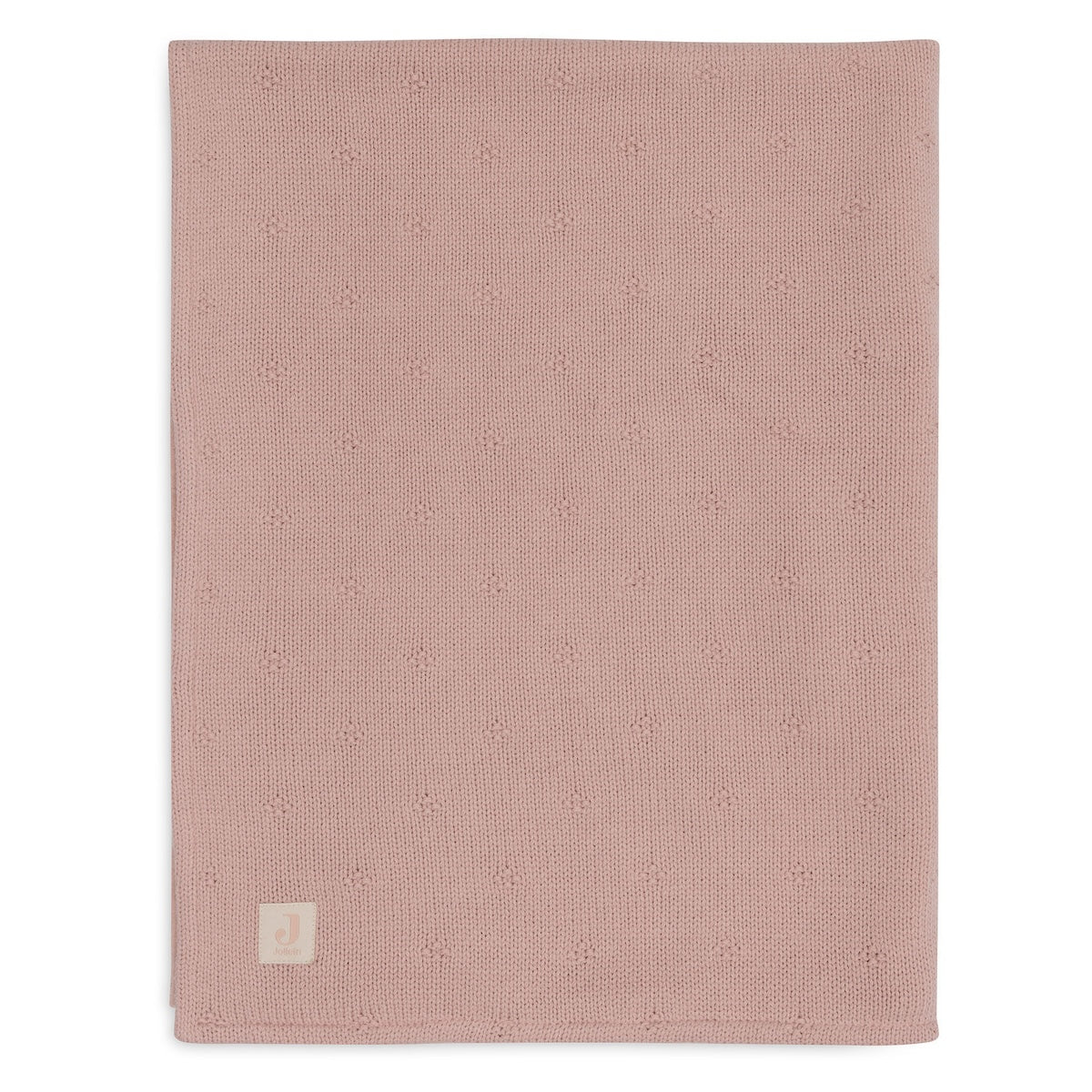 De cosy knit deken in rose/velvet van het merk Jollein is een luxe, gebreide deken van 100% katoen. Perfect voor de wieg (75x100 cm) en biedt warmte en stijl in de babykamer. Ook in andere kleuren. VanZus