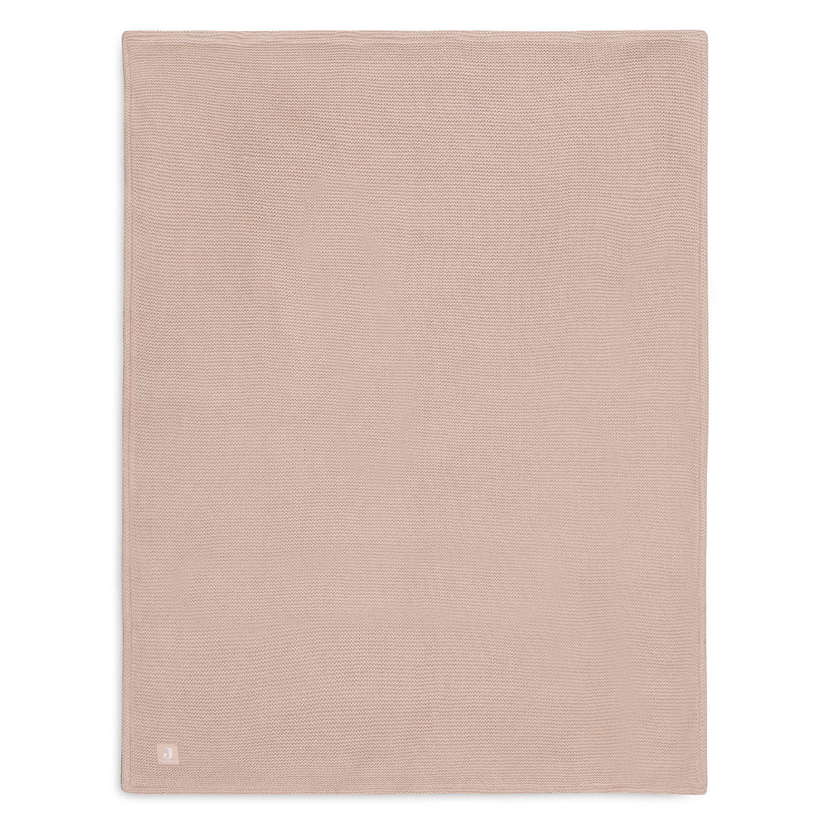 Jollein wiegdeken 75 x 100 cm basic knit wild rose fleece