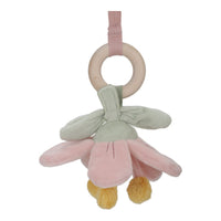 De Little Dutch babygym uit de fairy garden-collectie is kleurrijk en prikkelt de nieuwsgierigheid van je baby met schattige elfjes, rammelaars en knispergeluiden. Perfect als kraamcadeau! VanZus