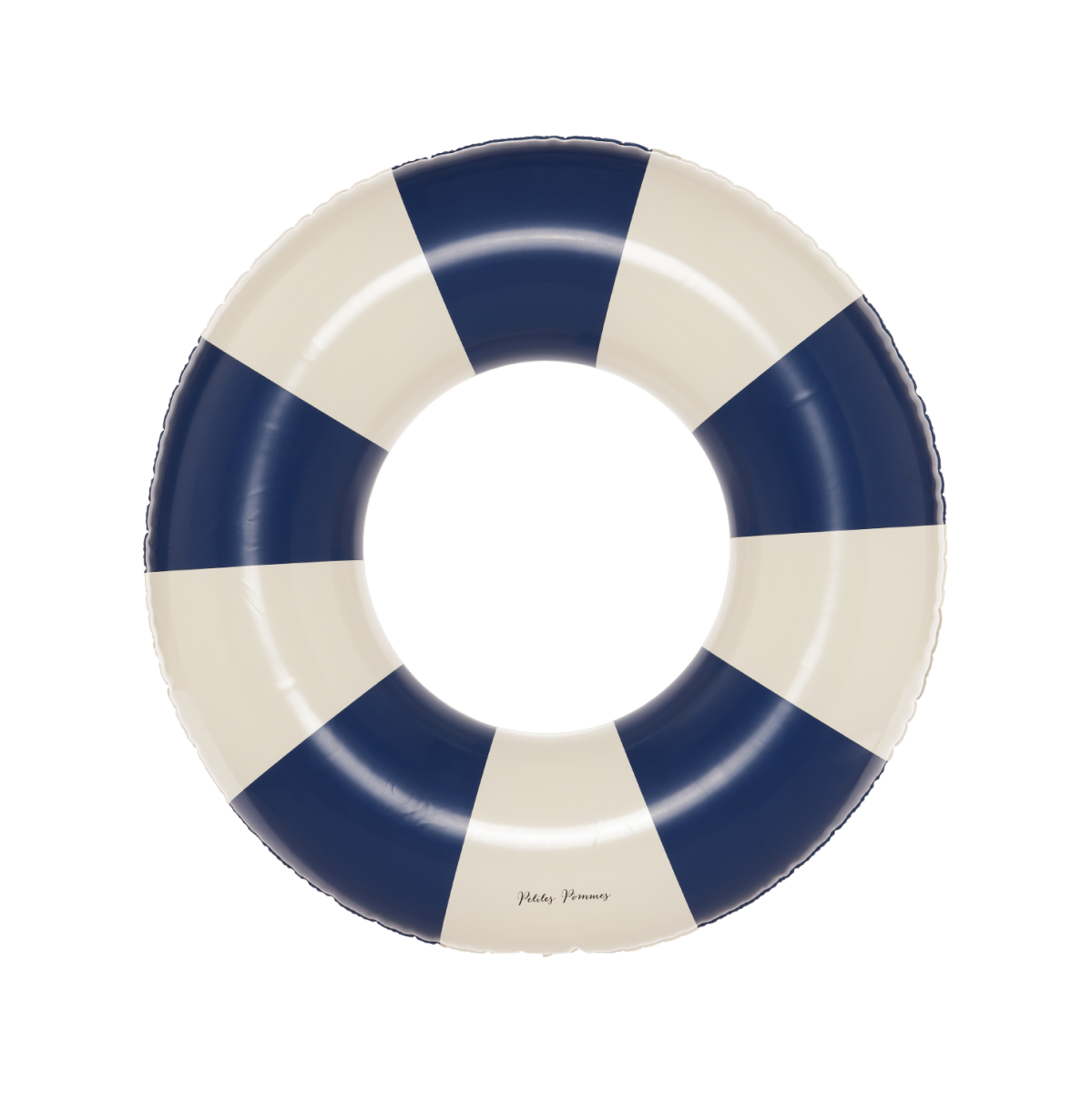 De Petites Pommes Olivia zwemband in de kleur cannes blue is een opblaasbare zwemband met een diameter van 45cm. Met deze zwemring kan jouw kindje heerlijk relaxen en zwemmen in het zwembad of de zee. VanZus.