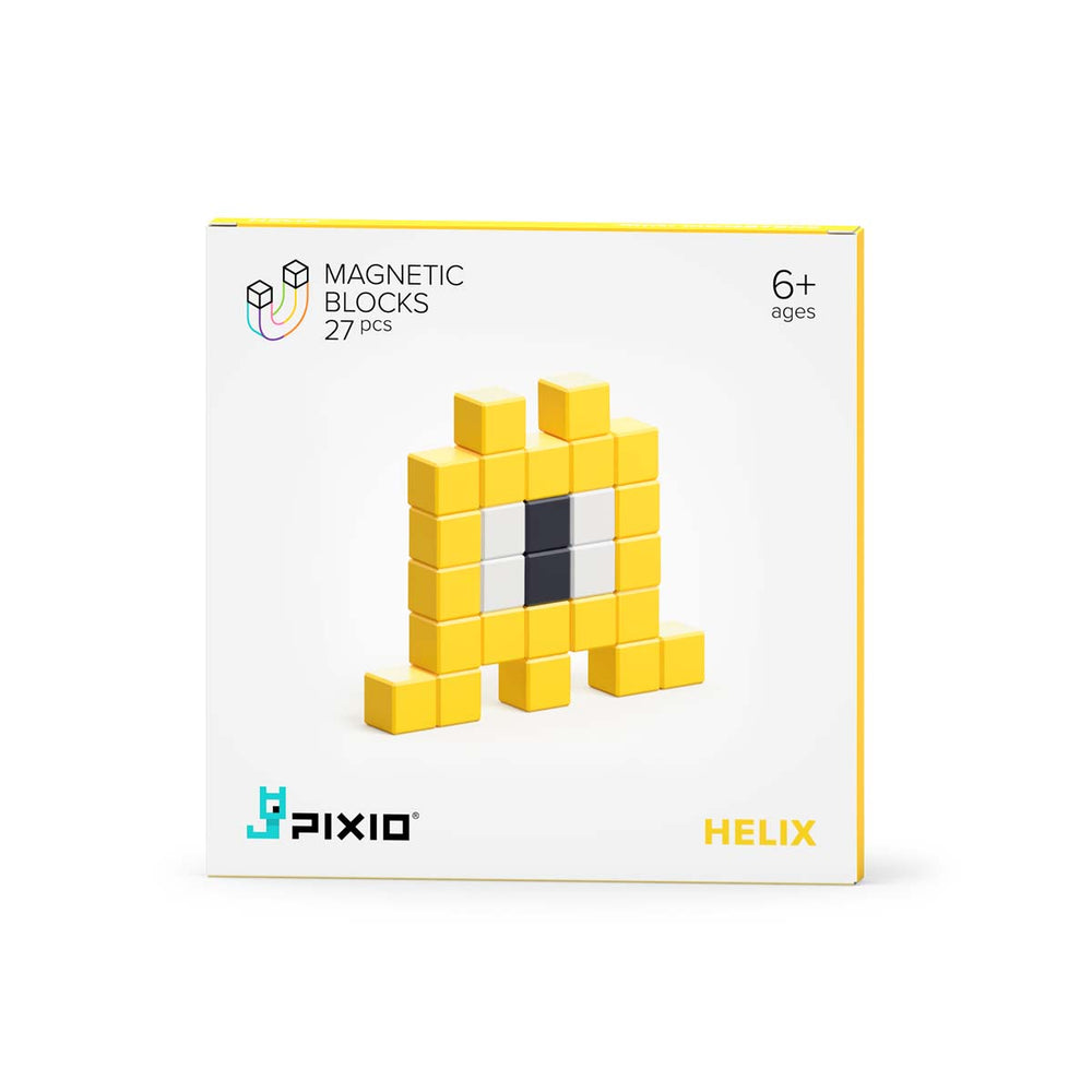 Met de PIXIO Mini Monsters Helix kun jij je creativiteit helemaal kwijt. Deze set bestaat uit magnetische blokken waarmee je de leukste 3D pixel kunstwerken maakt. Met deze set uit de Story serie maak je een monstertje. VanZus
