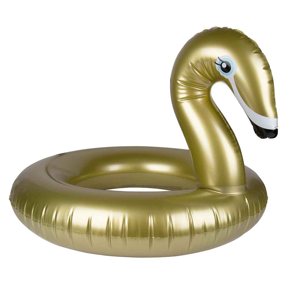 De Swim Essentials animal zwemband 95 cm gold swan is deze zomer de beste vriend van jouw kindje! Dankzij het grote formaat is deze zwemband ook geschikt voor grotere kinderen. VanZus.