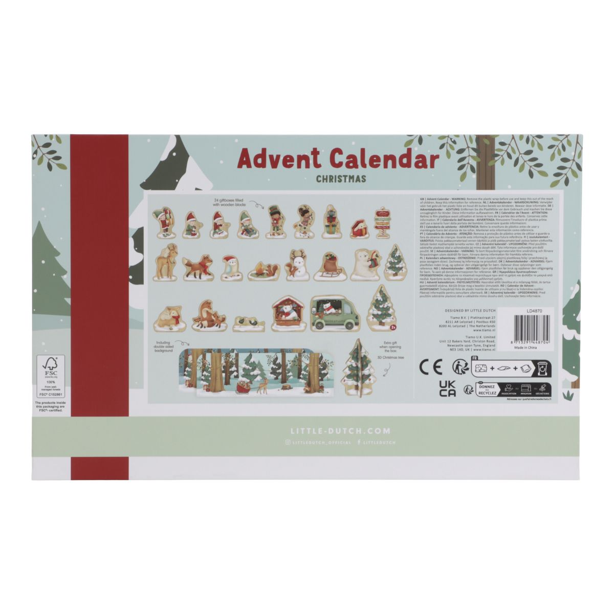 Little Dutch adventkalender geschenkdoos