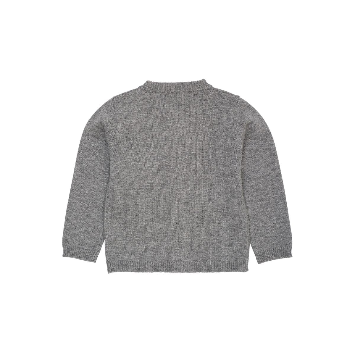 Het Copenhagen Colors cashmere vestje poplin bow dark grey melange/cream is een warme laag met een klassiek accent. De grijze kleur vormt een mooi contrast met de witte strik aan de voorkant. VanZus
