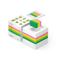 Met de PIXIO Abstract Tropic kun je je creativiteit helemaal kwijt. Met deze magnetische blokken kun je 3D pixel kunstwerken maken. In de set vind je 60 blokken in 5 verschillende, tropische kleuren. In de app word je stap voor stap meegenomen om de mooiste creaties te maken met dit toffe magneetspeelgoed! VanZus.