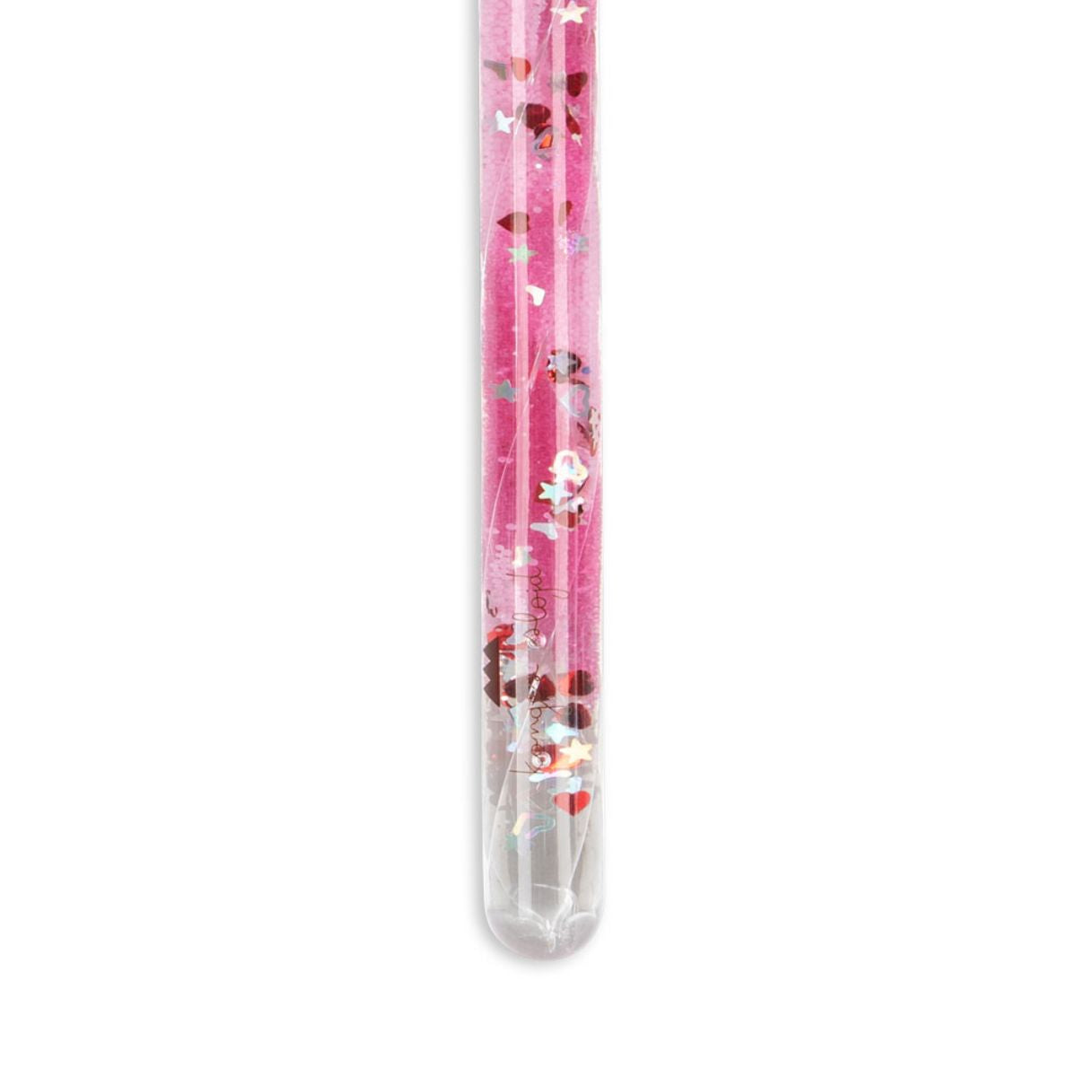 Laat de magie tot leven komen met deze magische glitter twirlstok in de variant cherry. Deze betoverende twirlstok is perfect voor kleine dromers die houden van fantasie en creativiteit. VanZus