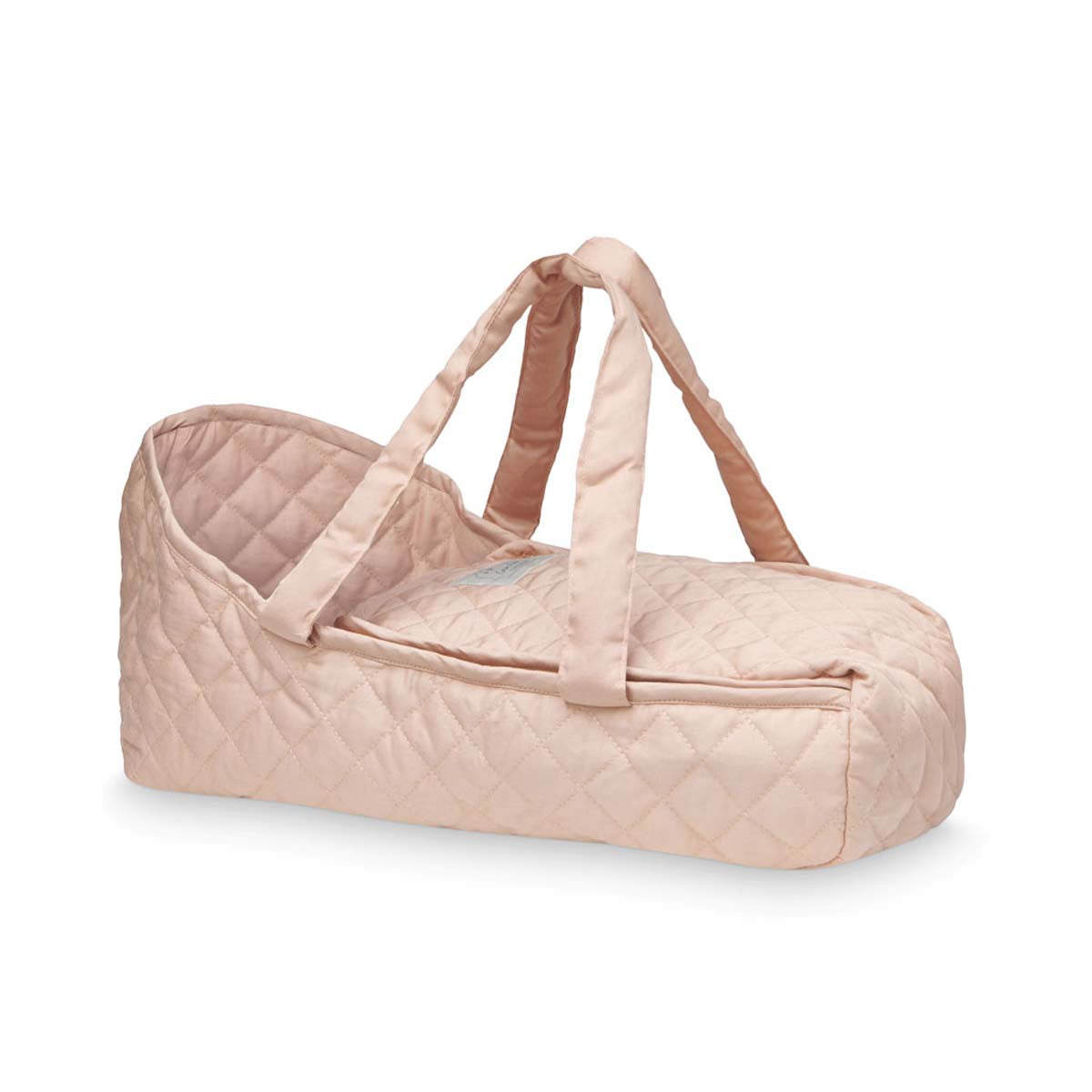 Super schattig: poppen reiswieg dusty rose van Cam Cam Copenhagen. Ideaal voor poppen of knuffels, met ritsopening en verkrijgbaar in diverse prints. Materiaal: 100% organisch katoen, 36x18x9 cm, vanaf 3 jaar. VanZus