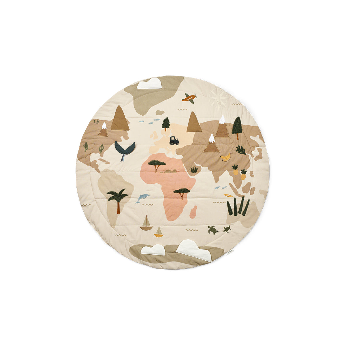 Dit superleuke Adonna speelkleed world map sandy is makkelijk op te bergen en mee te nemen en prikkelt de fantasie van jouw kleintje. Het kleed bevat leuke sensorische details en zal dankzij de verschillende thema's die te zien zijn op het kleed, zorgen voor uren speelplezier. VanZus