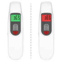 Meet de temperatuur van jouw kindje nauwkeurig en snel met deze voorhoofdsthermometer infrarood BC38 van het merk Alecto. Het apparaat slaat de laatste 25 metingen automatisch op. VanZus