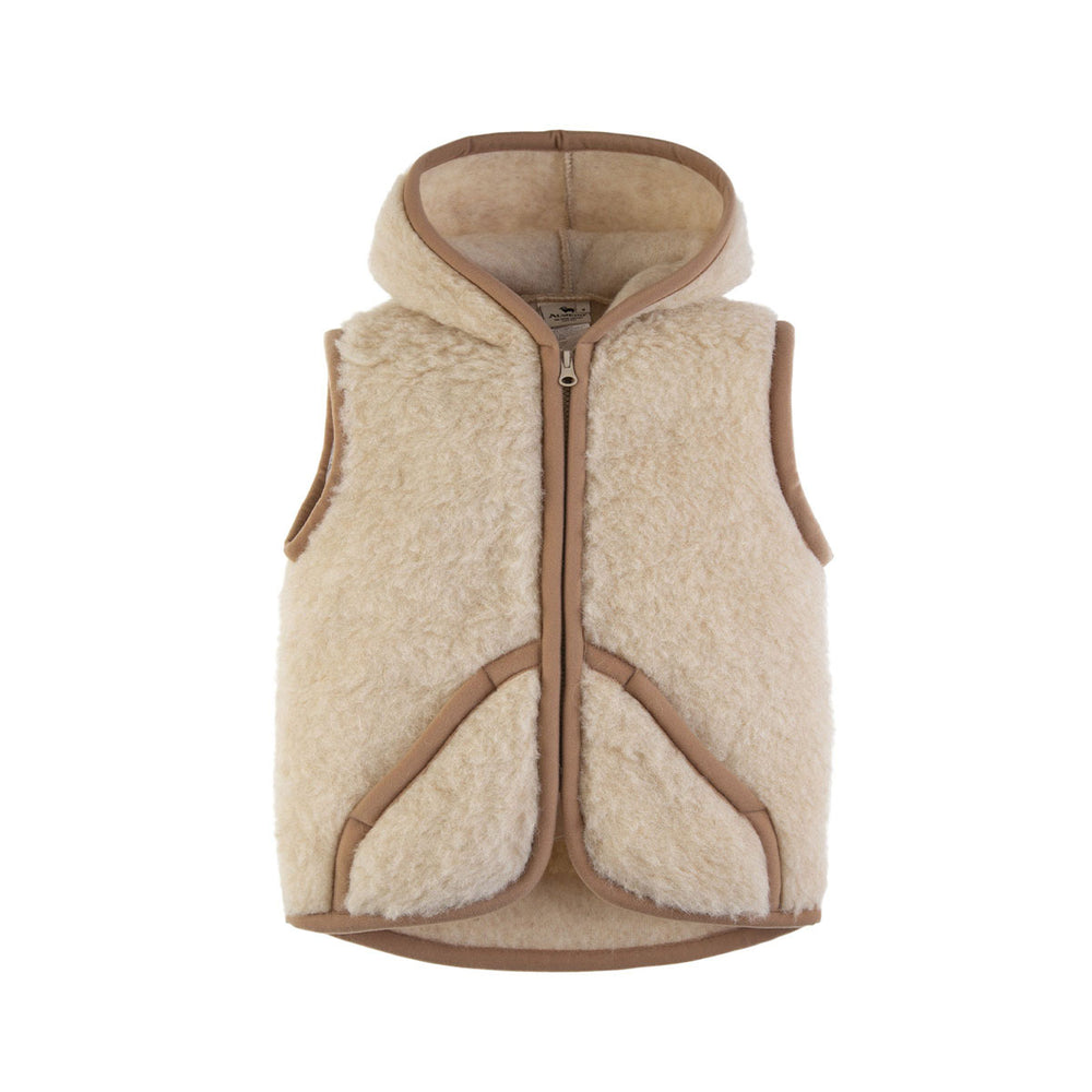 De Alwero robby bodywarmer beige is een heerlijke bodywarmer die je overal overheen kunt dragen. Het vestje is van 100% wol gemaakt, heeft 2 opgestikte zakken en kun je dicht doen met een rits. VanZus.