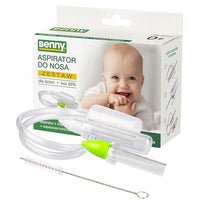 Abakusbaby Benny neusaspirator is een hulpmiddel om de neus van jouw kindje vrij te maken van slijm. Dit doe je met het neusstuk in het neusje te plaatsen en dan te zuigen. Veilig vanaf de geboorte. VanZus.