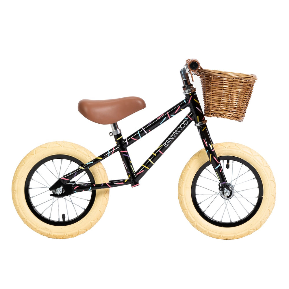 Bicicleta sin pedales banwood vintage banwood x marest allegra negra