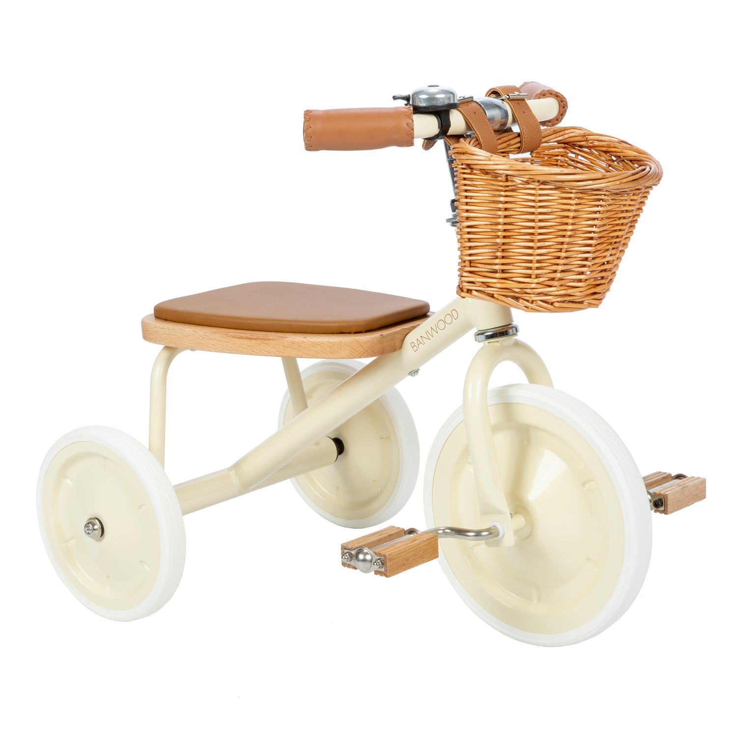 Deze leuke Banwood driewieler in vintage cream is een superleuke kinderfiets met een retro design. Met deze fiets kunnen zelfs de allerkleinsten mee op een fietstochtje. Deze fiets is namelijk geschikt voor kinderen vanaf 2 jaar. VanZus