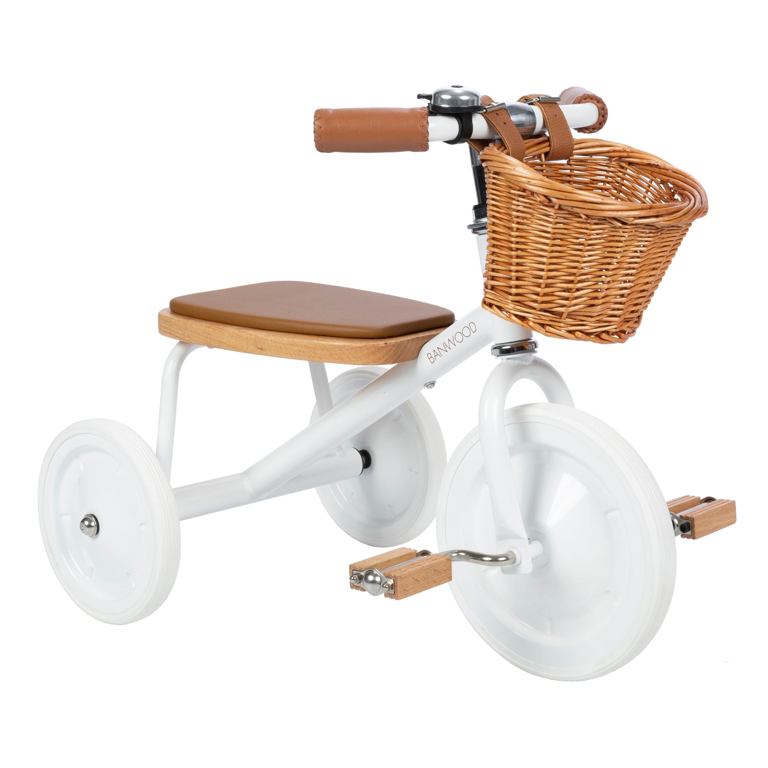 Triciclo Banwood vintage blanco