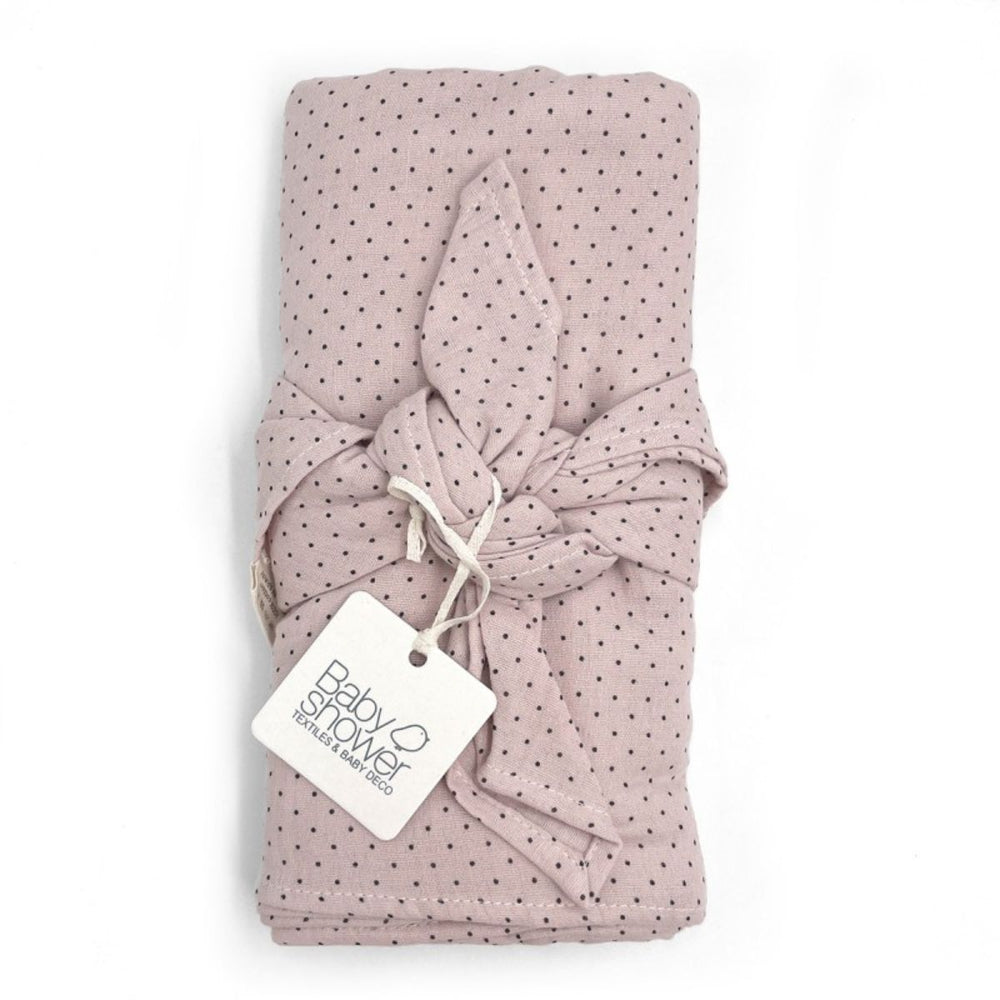 De 2-pack mini inbakerdoeken in lovely van Babyshower zijn multifunctioneel: gebruik ze om je kind af te drogen, als onderlegger bij het verschonen, als spuugdoek of inbakerdoek. Leuk om te geven als kraamcadeau! VanZus