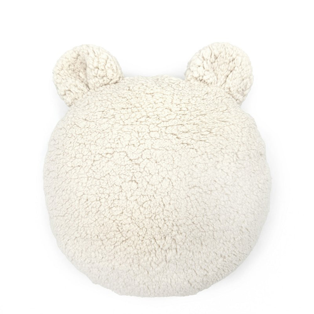 Houd je kindje warm en comfortabel met de teddy kussen Mouton van Babyshower. Een must-have voor koude dagen, thuis of onderweg Ook perfect voor in de box. Een stijlvolle voetenzak van teddy. Afmeting: 75x40 cm. VanZus