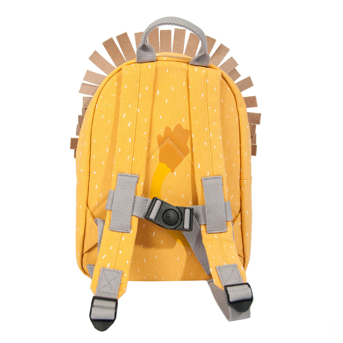 Met de Trixie Mr. Lion rugzak ben je klaar voor avontuur! In deze gele schooltas kan je al je spulletjes kwijt voor een dagje weg. De gele rugzak komt in de vorm van een stoere leeuw. VanZus.