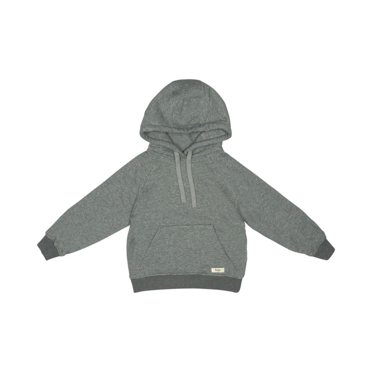 De Baje Studio bodiam trui grey dark melange is een super stoere en comfortabele grijze hoodie. Deze trui is de perfecte toevoeging aan de kledingkast van jouw kindje, voor de frisse herfst- en winterdagen. VanZus.