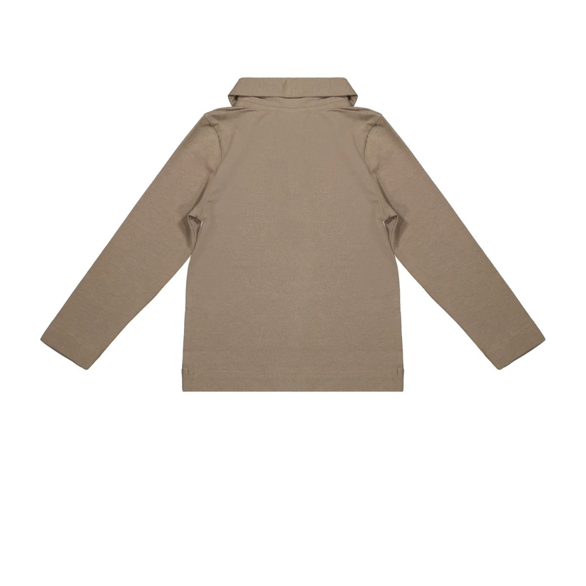 De Baje Studio findon trui in de kleur taupe is een prachtige toevoeging aan de garderobe van je zoontje. Deze basic is geschikt voor elk seizoen en dankzij de leuke details alles behalve saai. VanZus.