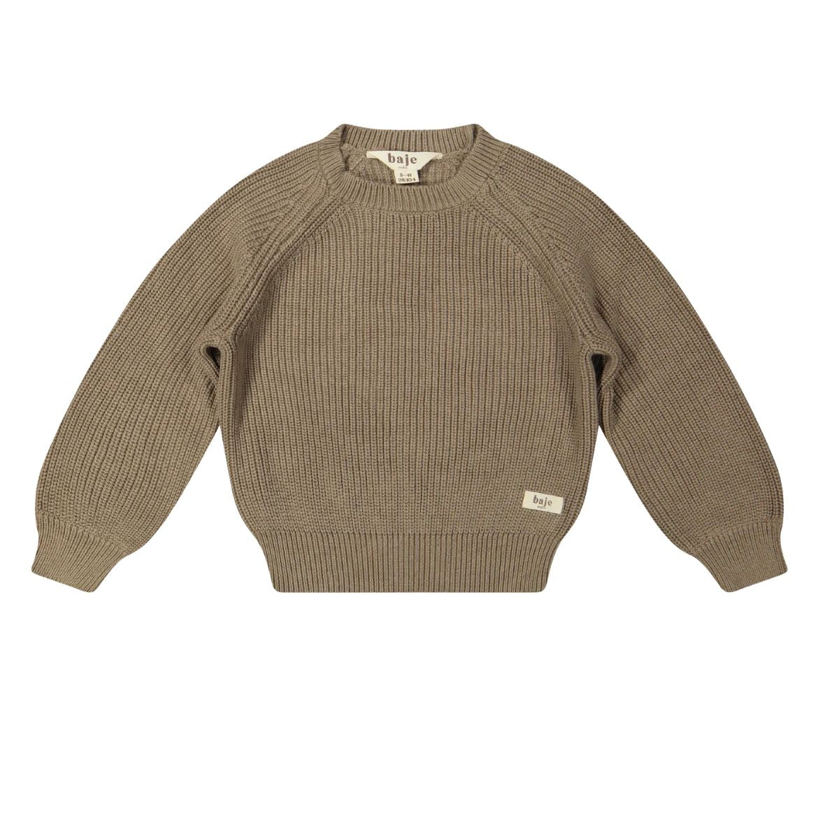 De Baje Studio harrow newborn trui in de kleur taupe is de perfecte basic trui voor jouw kleintje. De trui is heerlijk warm en comfortabel. Een onmisbaar item voor de garderobe van je baby. VanZus.